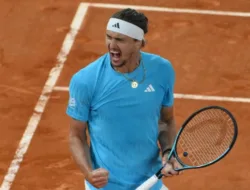Alexander Zverev Lolos dari Tekanan Daniel Altmaier di Rome Open 2026