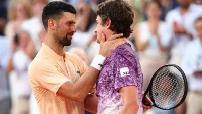 Djokovic Tersingkir, 5 Set Nan Epic di Roland Garros Jadi Milik Fonseca