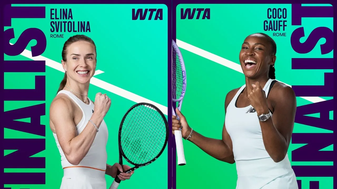 Final Tunggal Putri Roma Terbuka 2026 Coco Gauff Tantang Elina Svitolina dalam Duel Juara Berpengalaman