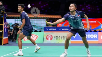 Hari Kedua Singapore Open 2026 Hanya FajarFikri Bertahan, Wakil Indonesia Berguguran di Babak 32 Besar