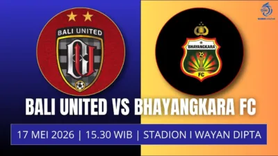 Jadwal Bali United vs Bhayangkara FC Pekan 33, 17 Mei Duel Penutup Kandang, Serdadu Tridatu Incar Kemenangan