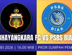 Jadwal Bhayangkara FC vs PSBS Biak, 23 Mei: The Guardians Incar Kemenangan di Laga Penutup Musim