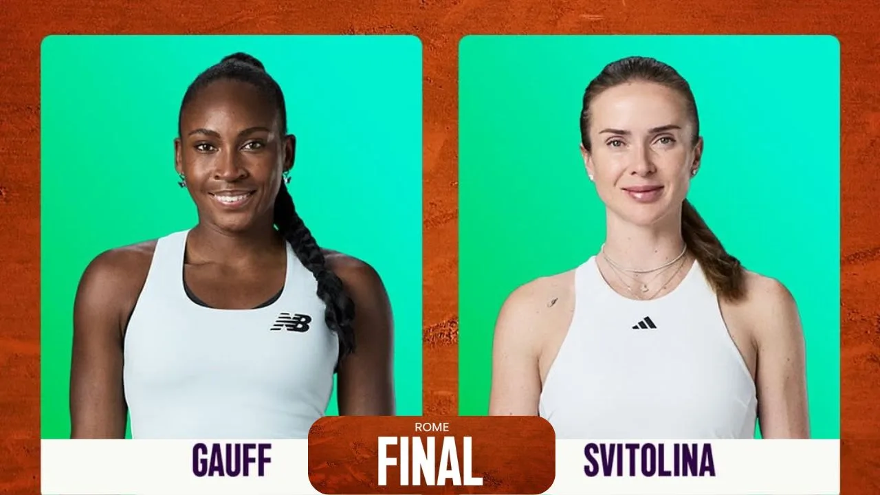 Jadwal Coco Gauff vs. Elina Svitolina, 16 Mei Final Roma Terbuka 2026, Live Vidio