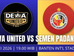 Jadwal Dewa United vs Semen Padang FC 3 Mei 2026: Prediksi dan Ancaman Degradasi Kabau Sirah