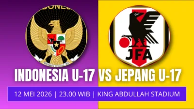 Jadwal Indonesia U-17 vs Jepang U-17 Kick-off, Siaran Langsung, dan Peluang Garuda Muda