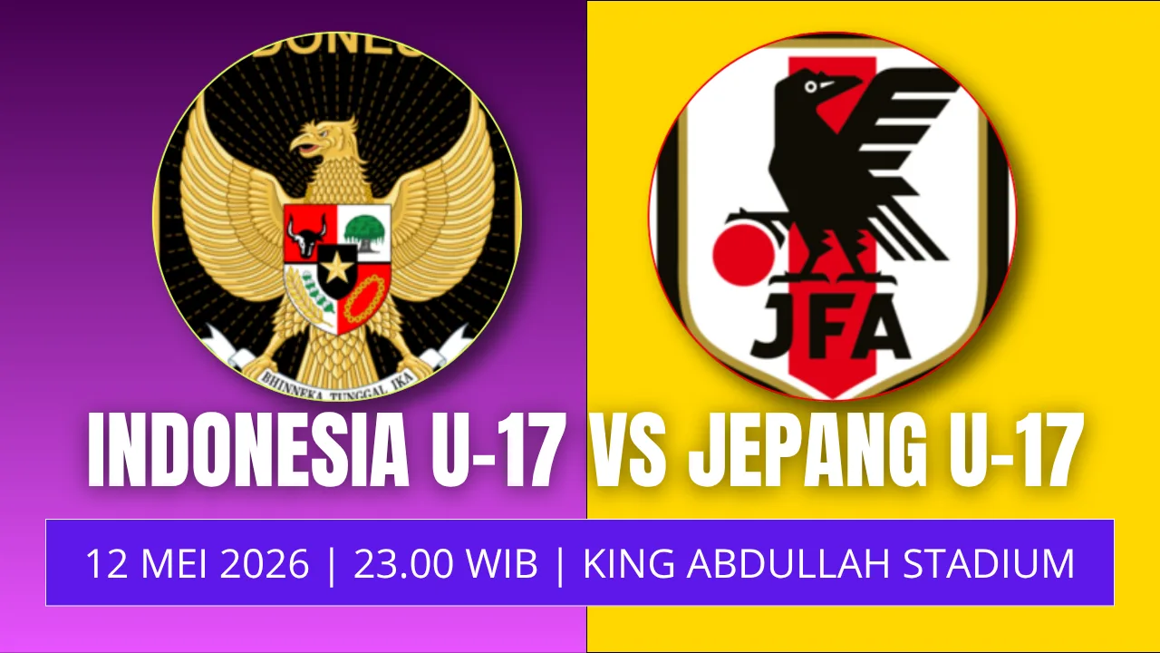 Jadwal Indonesia U-17 vs Jepang U-17 Kick-off, Siaran Langsung, dan Peluang Garuda Muda