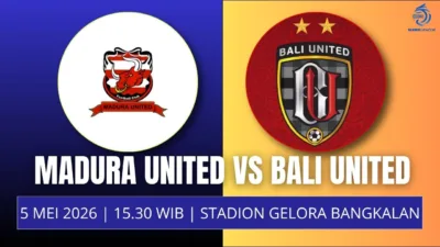 Jadwal Madura United vs Bali United 5 Mei 2026 Laga Krusial Penentuan Nasib di BRI Super League