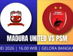 Jadwal Madura United vs PSM: Laga Penentuan Laskar Sape Kerrap Hindari Degradasi