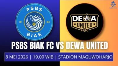 Jadwal PSBS Biak vs Dewa United Badai Pasifik Hadapi Situasi Sulit