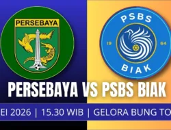 Jadwal Persebaya vs PSBS 2 Mei 2026: Bajul Ijo Incar Tiga Poin, Tamu di Ujung Tanduk