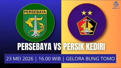 Jadwal Persebaya vs Persik Derby Jawa Timur Penutup Musim, Bajul Ijo Incar Posisi Empat