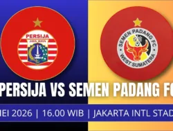 Jadwal Persija vs Semen Padang: Macan Kemayoran Ingin Tutup Musim dengan Kemenangan