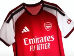 Jersey Home Baru Arsenal 2026/2027 Resmi Diluncurkan, Hadirkan Desain Berani Dengan Sentuhan Marun
