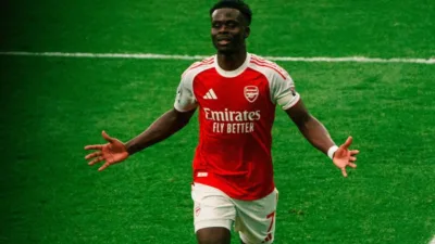 Ponten Pemain Arsenal Saat Laga Lawan Atletico Saka Jadi Pembeda di Laga Krusial