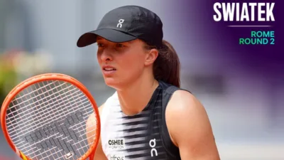 Unggulan Keempat Iga Swiatek Bertahan dari Tekanan Caty McNally di Rome Open 2026