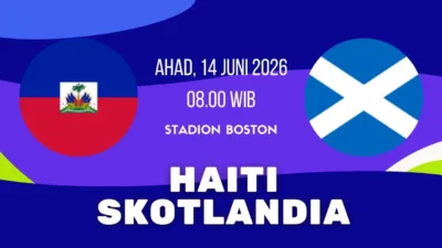 Jadwal Haiti vs Skotlandia 14 Juni Prediksi, Susunan Pemain dan Peluang Menang di Piala Dunia 2026
