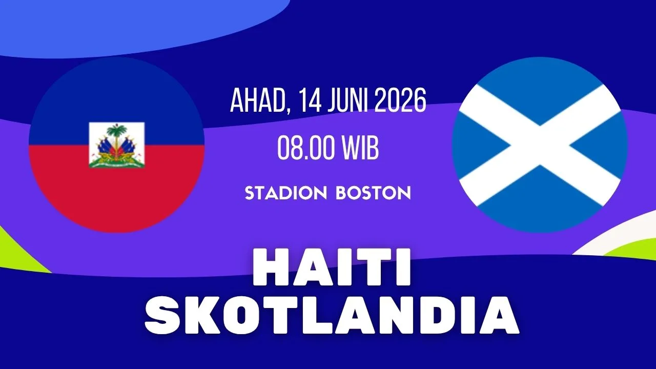 Jadwal Haiti vs Skotlandia 14 Juni Prediksi, Susunan Pemain dan Peluang Menang di Piala Dunia 2026