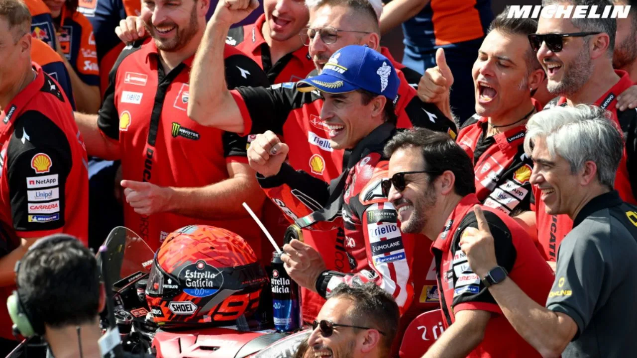 Marc Marquez Raih Kemenangan ke-100 di MotoGP Hungaria 2026, Pangkas Jarak dari Bezzecchi