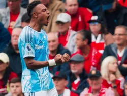 Hasil Babak Pertama Liverpool vs Nottingham: The Reds Tertinggal 0-1