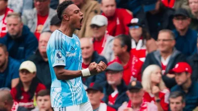 Hasil Babak Pertama Liverpool vs Nottingham The Reds Tertinggal 0-1
