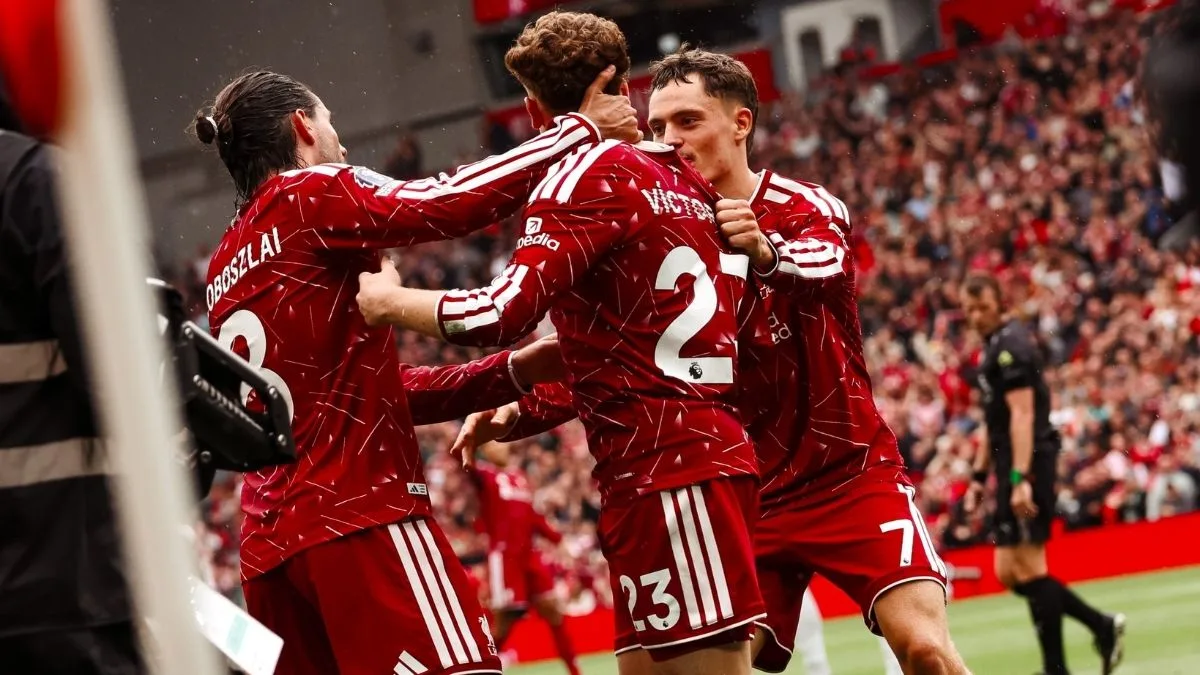 Hasil Liverpool vs Nottingham Forest 2-2: Gol Victor Munoz Selamatkan The Reds dari Kekalahan di Anfield