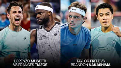 Jadwal Perempat Final Cincinnati Open 2026, Sabtu 22 Agustus Fritz vs Nakashima, Gauff Hadapi Kostyuk