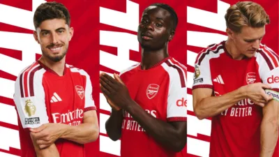 Laga Pertama Arsenal di Premier League 202627 The Gunners Menang 3-0 atas Coventry