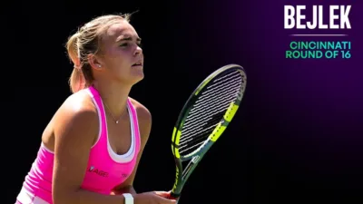 Sara Bejlek Cetak Sejarah, Singkirkan Petenis Putri Nomor Satu Dunia di Cincinnati Open