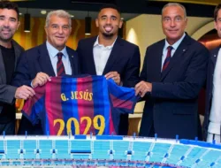 Gabriel Jesus Resmi Gabung Barcelona dari Arsenal, Jadi Ujung Tombak Anyar Blaugrana