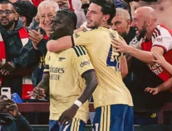 Gol Tunggal Bukayo Saka Bawa Arsenal Menang 1-0 atas Aston Villa, Arteta Rayakan Rekor Manis