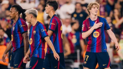 Hasil Barcelona vs Rayo Vallecano 5-2 Pesta Gol Yamal dan Raphinha di Camp Nou