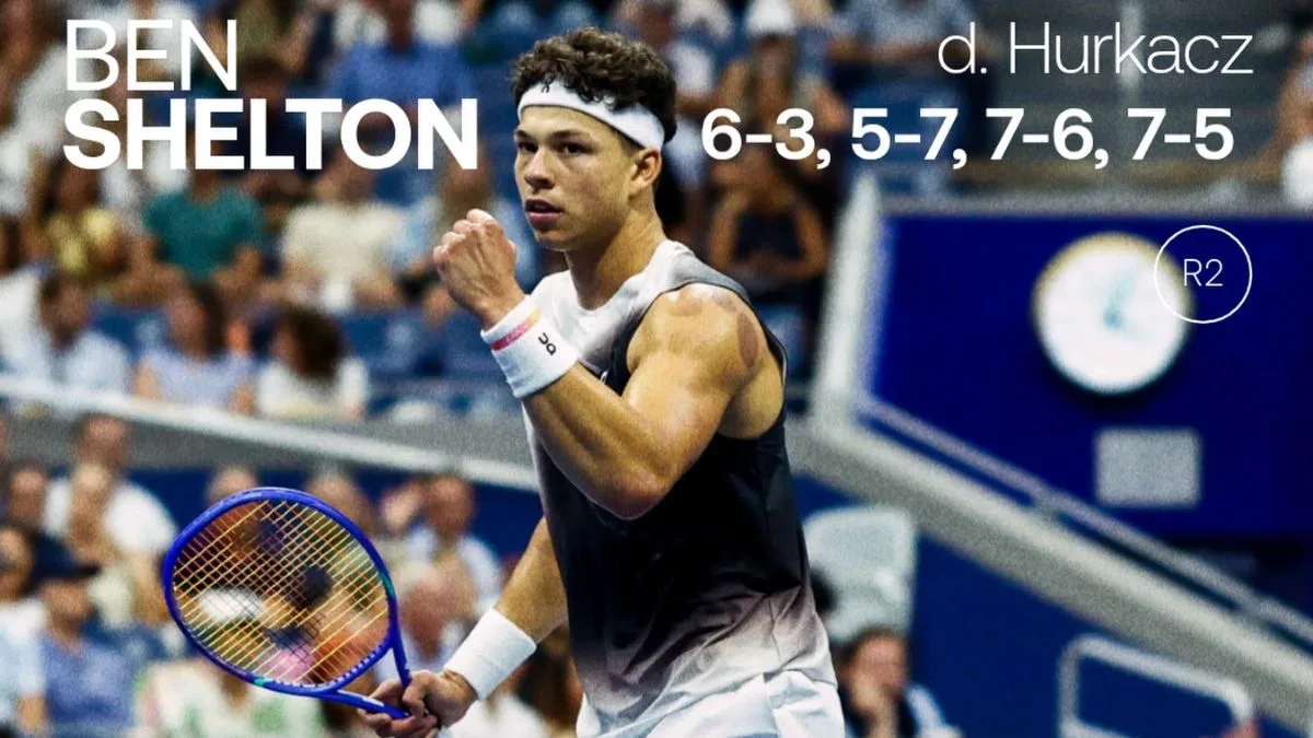 US Open 2026 Ben Shelton Lolos Dramatis, Rafael Jodar Tersingkir