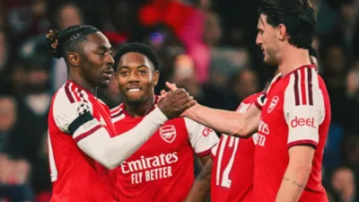 Hasil Arsenal vs Lille Mengamuk Delapan Menit Babak Kedua, The Gunners Cukur Lille 3-0 di Emirates