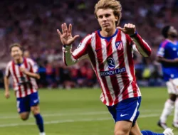 Hasil Atletico Madrid vs Manchester United: Yoro Kartu Merah, Setan Merah Tumbang 0-2 di Metropolitano